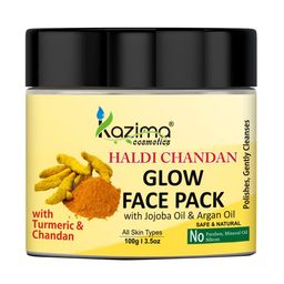 KAZIMA Haldi Chandan Glow Face Pack 100 gm-47