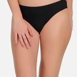 StyFun Cotton Mid-Rise Hipster Briefs LS_BlackPanty_Packof1-picture-45