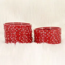 LAVAZZA Set Of 24 Crystal Studded Bangle-picture-45