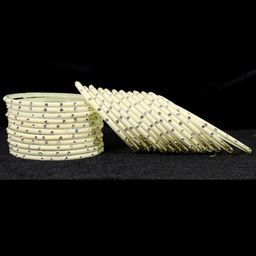 LAVAZZA Set Of 24 Crystal-Studded Bangles-image-53