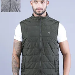 t-base Men Reversible Padded Jacket-image-86