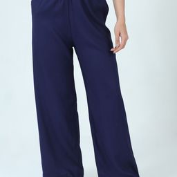 Bottums Women Wide Leg Palazzos-image-125