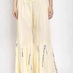 Trend Level Women Embellished Flared Palazzos-picture-12