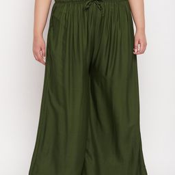 Clora Creation Plus Size Women Wide Leg Palazzos-image-58