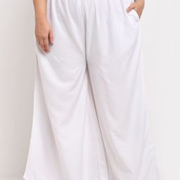 TAG 7 Plus Size Mid-Rise Ethnic Palazzos-picture-35