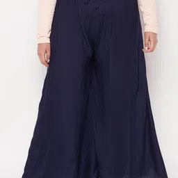 CLORA CREATION PLUS Women Flared Fit Palazzos-image-42