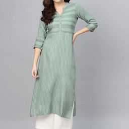 Meeranshi Women Printed Regular Kurta with Palazzos-image-68