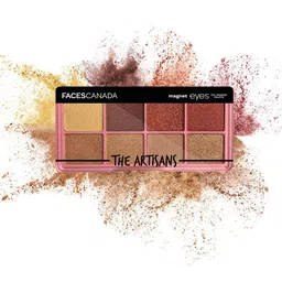 FACES CANADA Magnet Eyes Intensely Pigmented 8 In 1 Eyeshadow Palette 6.4g - The Artisans-46