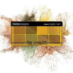 FACES CANADA Magnet Eyes Intensely Pigmented 8 In 1 Eyeshadow Palette 6.4g - The Loyalists-27