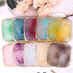 FEELHIGH Square Resin Nail Art Painting Palette-47