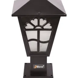 BENE Nairo Black & White Self Assembly Frustum Outdoor Lamps-image-1
