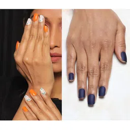 LICK Set of 2 Artificial Reusable Acrylic Nail Extensions - 30 Pcs Each - LC-5-2