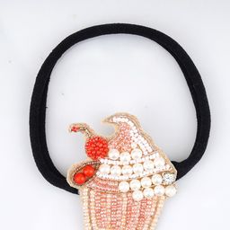 Choko Girls Beaded Ponytail Holders-58