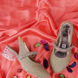 BAESD Girls Embellished Round Toe Block Heeled Pumps-picture-13