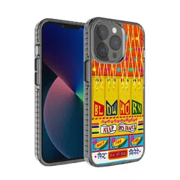 DailyObjects Orange & Yellow Printed Fir Milenge Truckback iPhone 13 Pro Phone Case-6