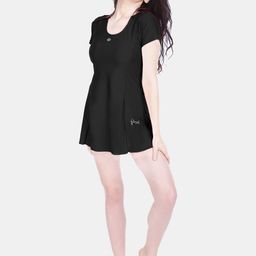 FILMAX ORIGINALS Round Neck Short Sleeves Swimming Dress-image-63