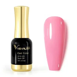 VENALISA Coat Color UV & LED Soak Off Gel Nail Polish 12ml - Sweet Pink 1019-picture-30