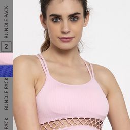 MAKCLAN Pack of 2 Bra Full Coverage-26