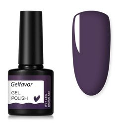 Gelfavor Summer Hybrid UV&LED Odorless Long-Lasting Gel Nail Polish - Shade G024-image-85