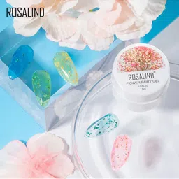 ROSALIND Flower Fairy UV & LED Dried Flower Decoration Gel Nail Polish - Shade A141-image-37
