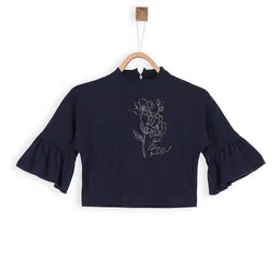 Tiny Baby Girls Floral Print Top-image-27