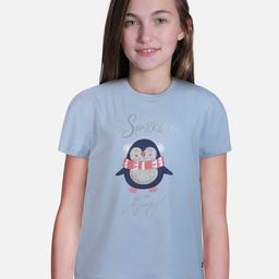 Gini and Jony Blue & Pink Print Top-image-55