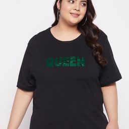 AUSTIVO Plus Size Typography Printed Cotton Top-picture-11