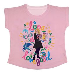 Harry Potter by Wear Your Mind Girls Pink Print Top-image-48