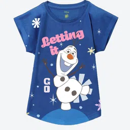 YK Disney Girls Olaf Printed Top-picture-28