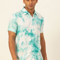 JAVINISHKA  Relaxed Slim Fit Abstract Printed Casual Shirt-image-37