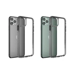 DailyObjects Set Of 2 iPhone11 Pro Stride 2.0 Clear Impact Resistant Back Cases-42