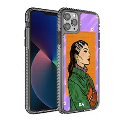 DailyObjects Purple & Orange Girl Power Babe iPhone 11 Pro Back Case-26