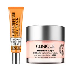 Clinique Superdefense City Block SPF 50 Cream 40ml & Moisture Surge 100H Moisturiser 30ml-42