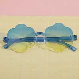 DukieKooky Kids Oval Rimless Sunglasses with UV Protected Lens DKSG437C-22