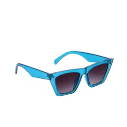 ALIGATORR Unisex Black Lens & Blue Wayfarer Sunglasses with UV Protected Lens AGR_CANDY_BS_BLU-Blue-11