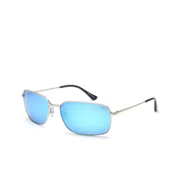 IDEE Men Rectangle Sunglasses with UV Protected Lens IDS2786C3PSG-0