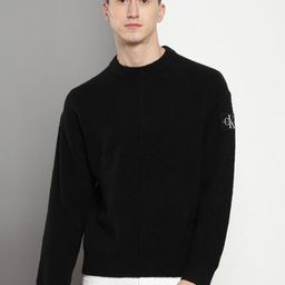 calvin klein jeans Calvin Klein Round Neck Pullover Sweater-picture-9