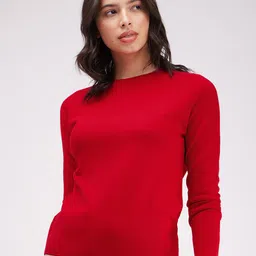 FableStreet Raglan Sleeves Round Neck Acrylic Wool Pullover Sweater-picture-16