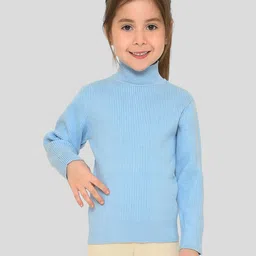 MiArcus Kids Turtle Neck Ribbed Thermal Top-45