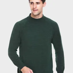 aarbee Men Green Solid Pullover-picture-33