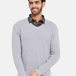 METTLE Ribbed Long Sleeves Cotton Pullover-picture-16