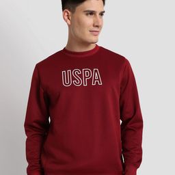 U.S. Polo Assn. Printed Round Neck Outline Logo Active Pullover Sweatshirt-image-61