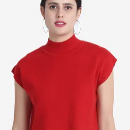 JoE Hazel Women Red Crop Pullover-81