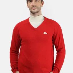 Monte Carlo Men Red Pullover-image-4