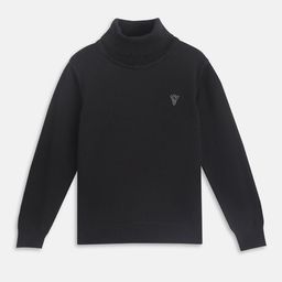 Blue Giraffe Boys Turtle Neck Pure Cotton Pullover Sweater-image-124
