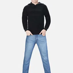 Gini and Jony Boys Black  Full Sleeves Round Neck Pullover-image-13