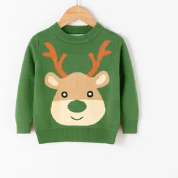 StyleCast Boys Green Printed Pullover-picture-50