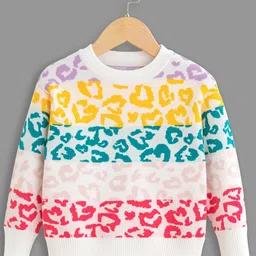 StyleCast Boys White Abstract Printed Pullover-image-32