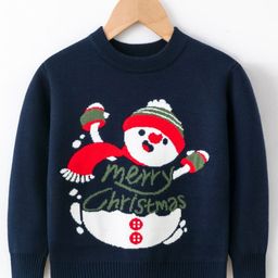 StyleCast Boys Navy Blue Graphic Printed Pullover-image-39