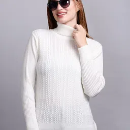 GODFREY Cable Knit Woollen Pullover Sweater-image-92